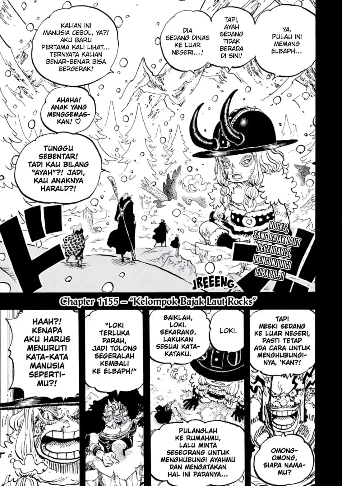 One Piece 1155 indo, One Piece 1156, One Piece Berwarna Chapter 1155 Bahasa indonesia HD
